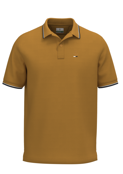 Golden Brown Men’s Polo T Shirt